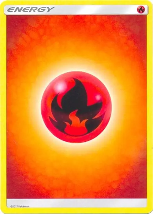 Fire Energy (2017 Unnumbered) card art