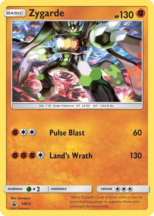 Zygarde - SM15 card art