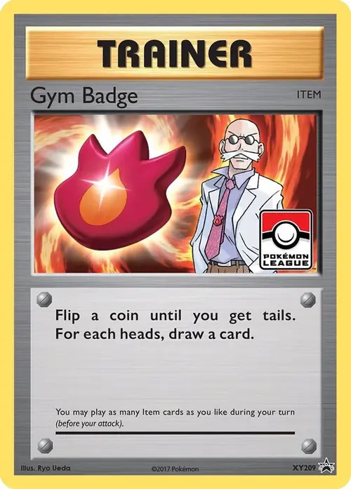 Gym Badge (Blaine) card art