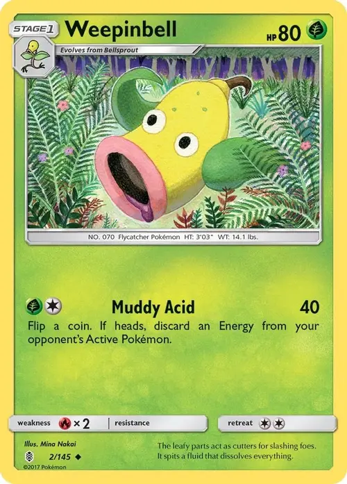 Weepinbell card art