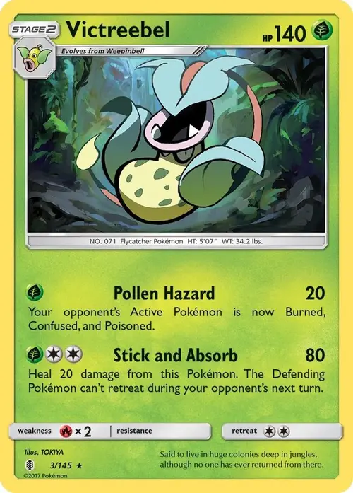 Victreebel card art