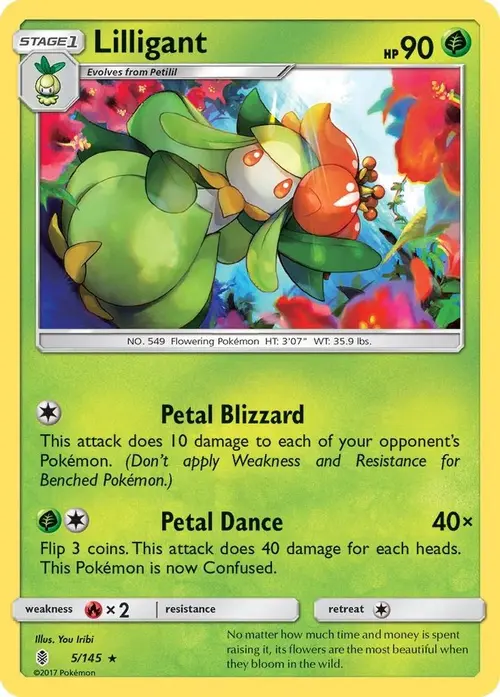 Lilligant card art