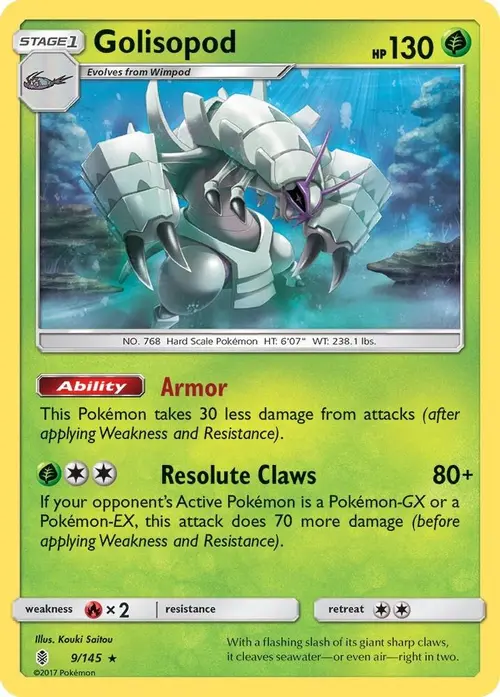 Golisopod card art
