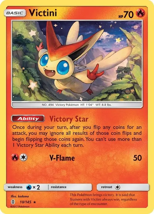 Victini card art