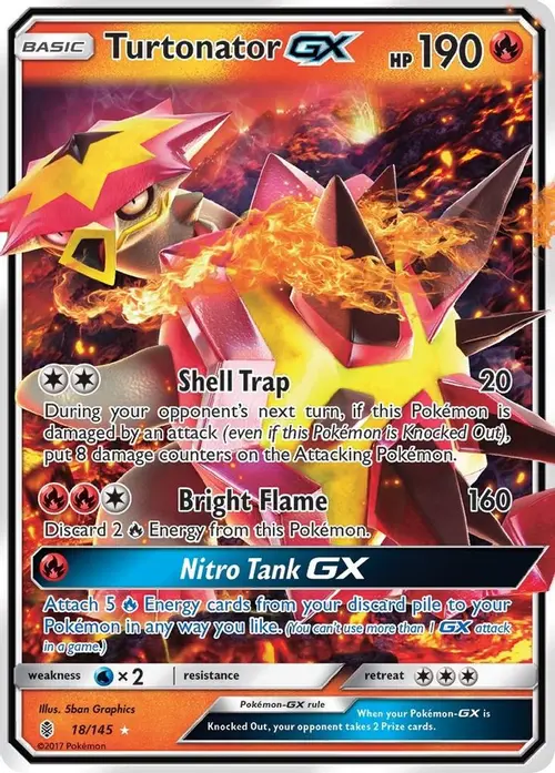 Turtonator GX card art