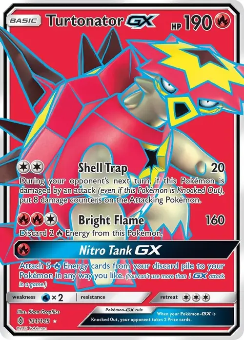 Turtonator GX (Full Art) card art