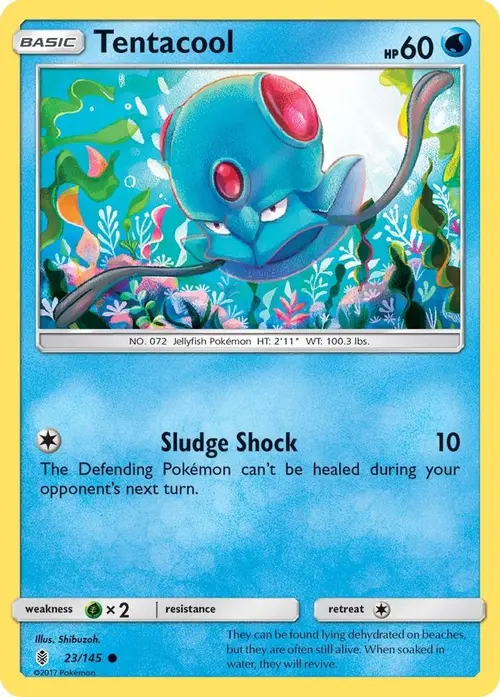 Tentacool card art