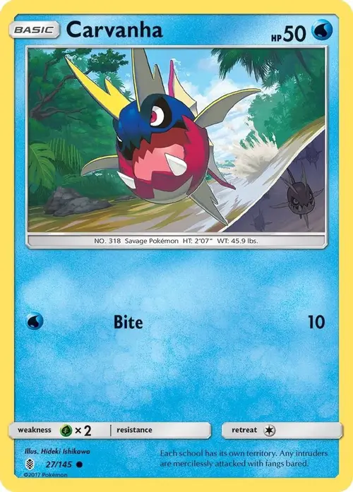 Carvanha card art