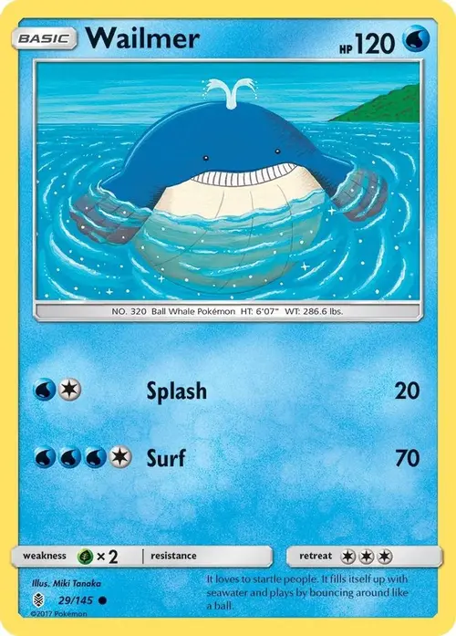 Wailmer card art