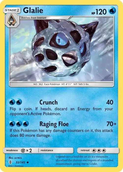 Glalie card art