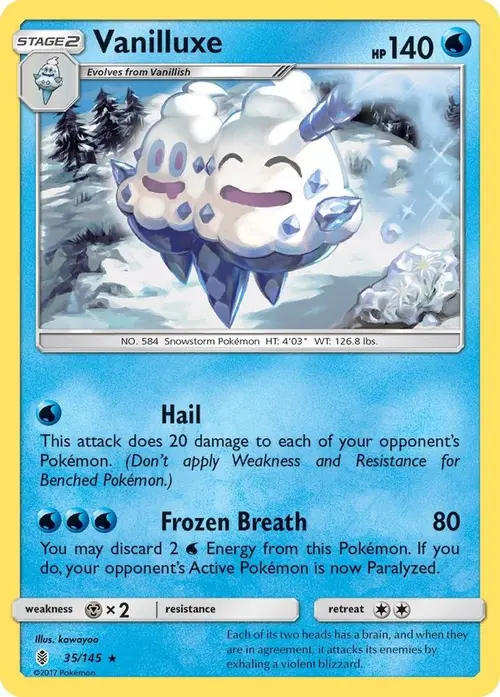 Vanilluxe card art