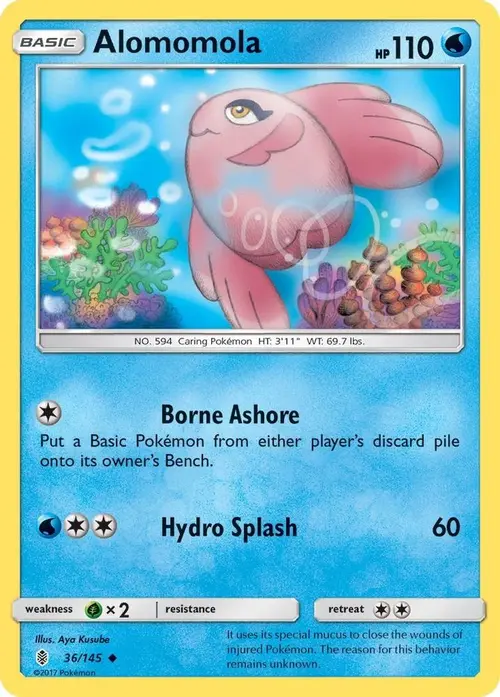 Alomomola card art