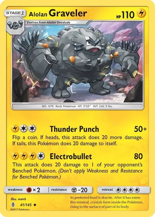 Alolan Graveler card art