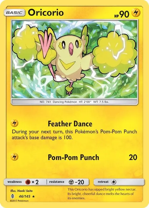 Oricorio (46) card art