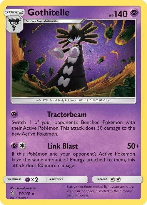 Gothitelle card art