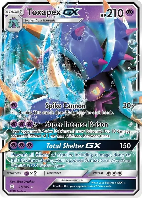 Toxapex GX card art