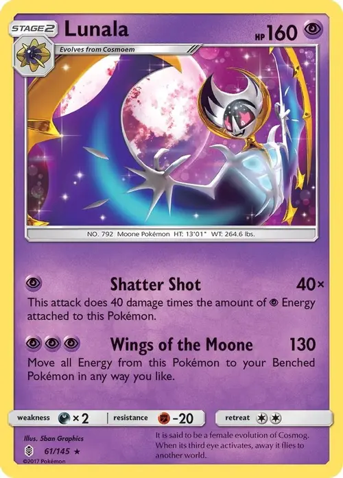 Lunala card art