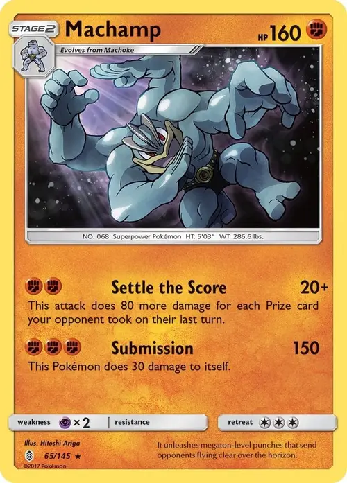 Machamp card art