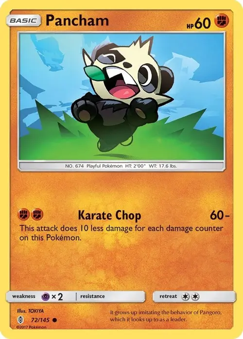 Pancham card art