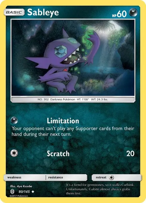 Sableye card art