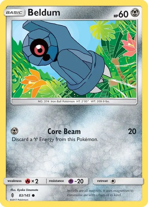 Beldum card art