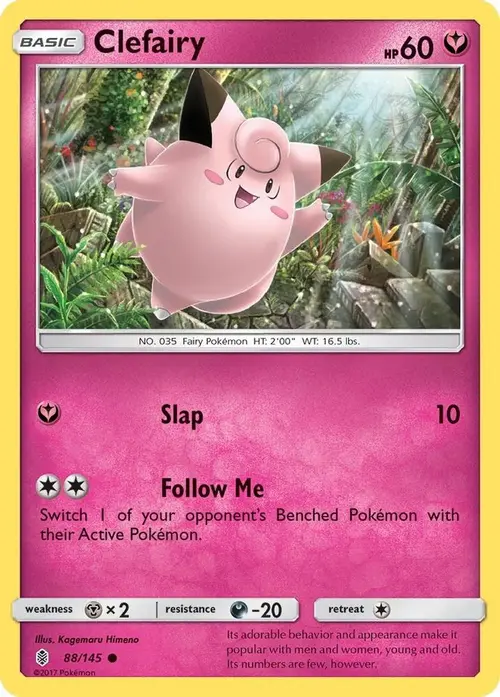 Clefairy card art