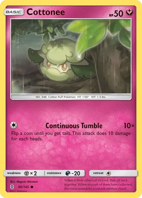 Cottonee card art
