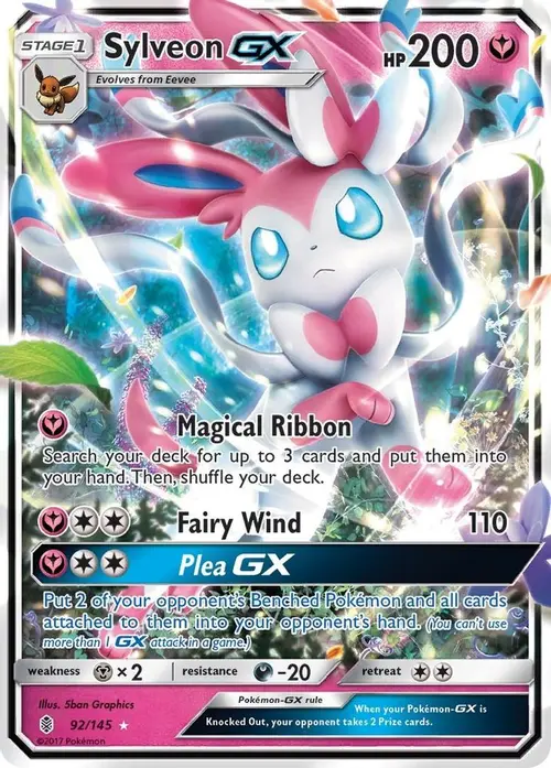 Sylveon GX card art