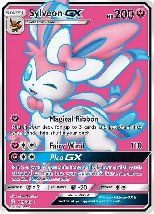 Sylveon GX (Full Art) card art