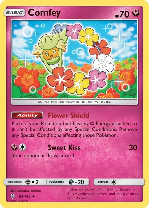 Comfey card art