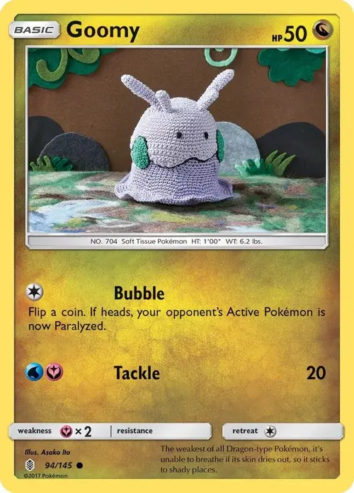 Goomy card art