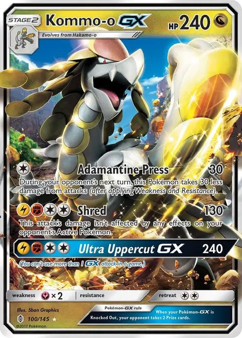 Kommo-o GX card art