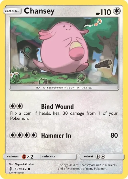 Chansey card art