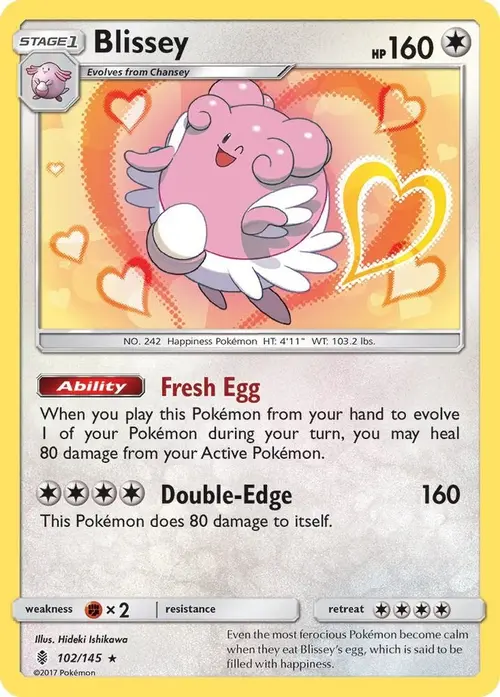 Blissey card art