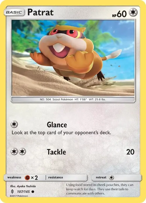 Patrat card art