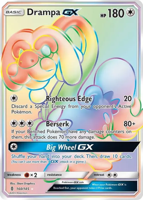 Drampa GX (Secret) card art