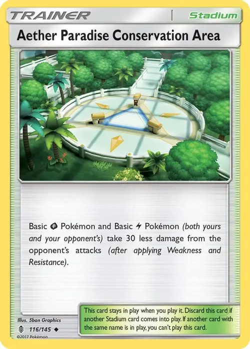 Aether Paradise Conservation Area card art