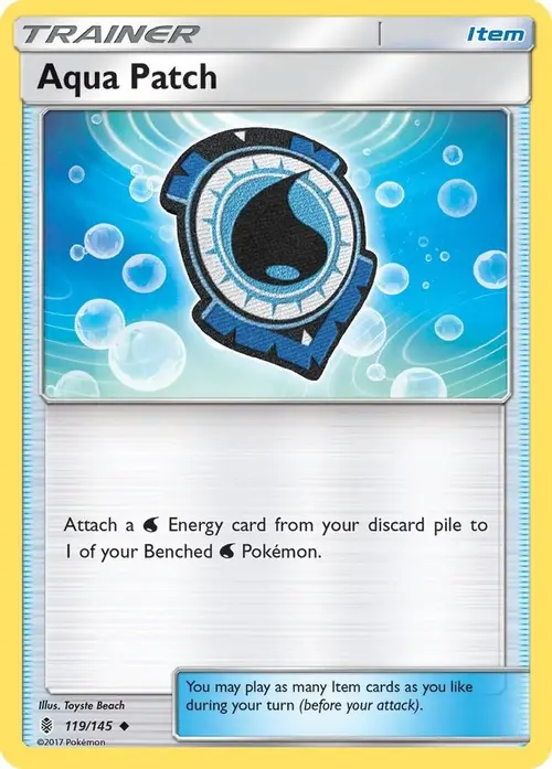 Aqua Patch card art