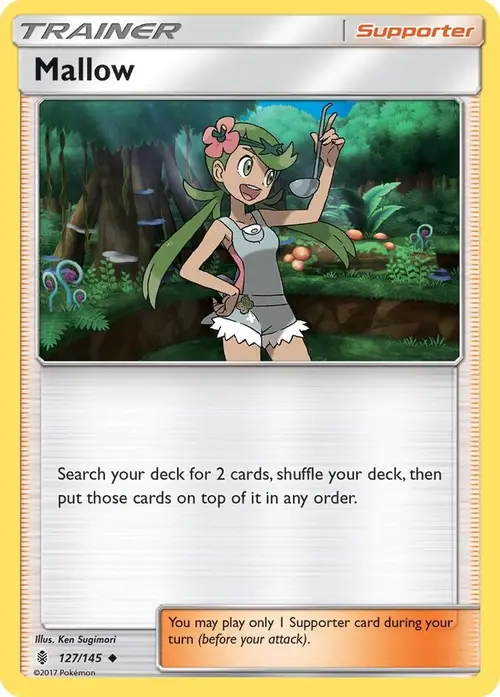Mallow card art