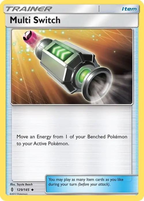 Multi Switch card art