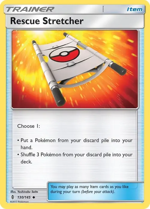 Rescue Stretcher card art