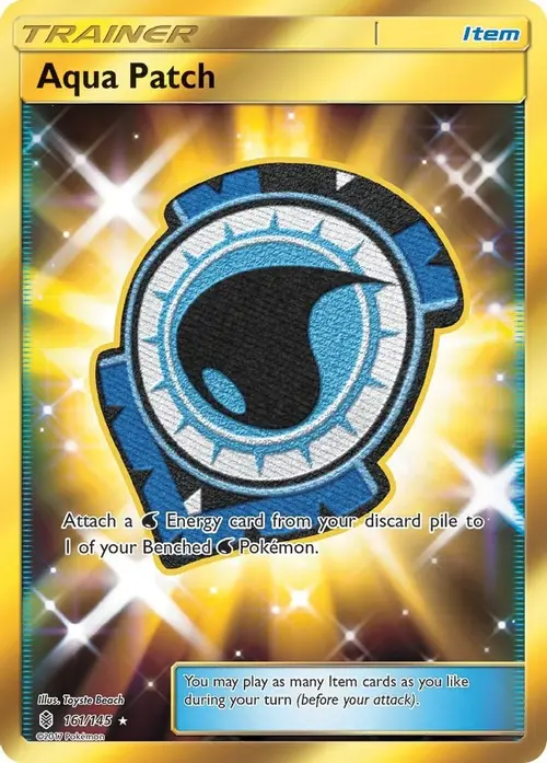 Aqua Patch (Secret) card art