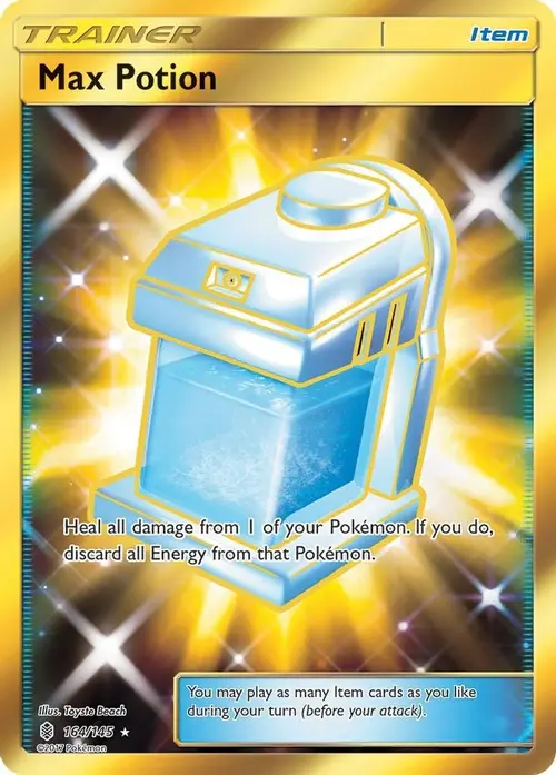 Max Potion (Secret) card art