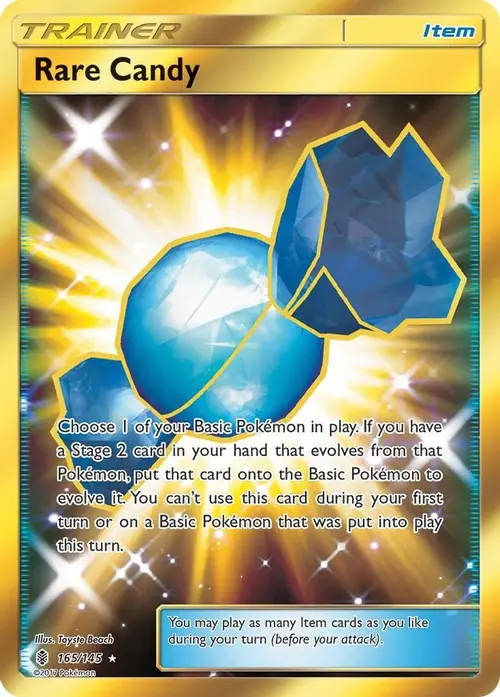 Rare Candy (Secret) card art