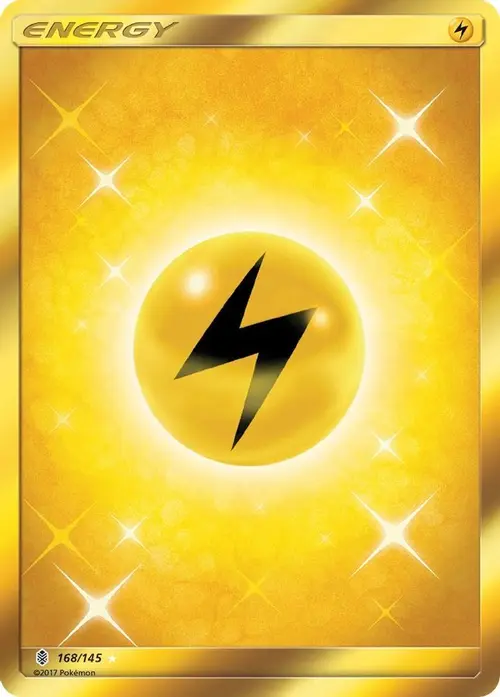 Lightning Energy (Secret) card art