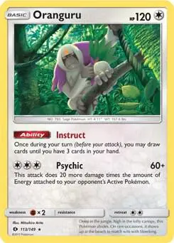 Oranguru (SM Base Set) card art