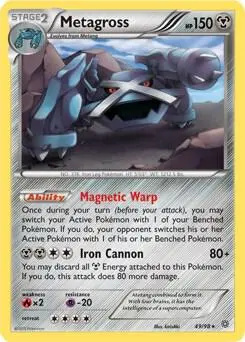 Metagross - 49/98 (XY Ancient Origins) card art