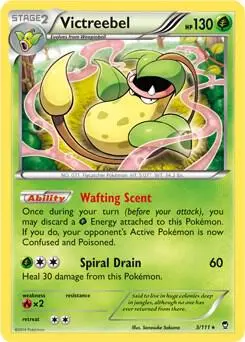 Victreebel - 3/111 (XY Furious Fists) card art
