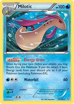 Milotic - 23/106 (XY Flashfire) card art