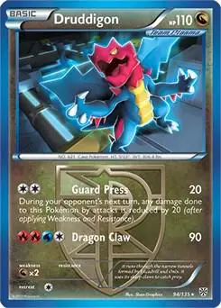 Druddigon - 94/135 (BW Plasma Storm) card art
